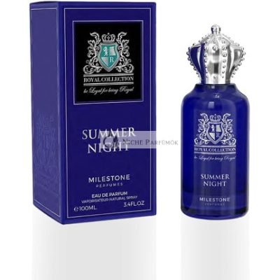 MILESTONE Parfümök Királyi Kollekció Nyári Éjszaka Unisex Hosszan Tartó Illat Eau de Parfum 100ml