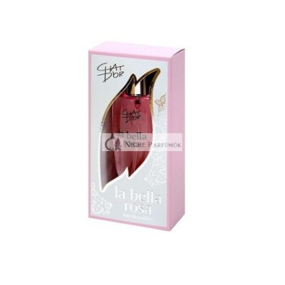Chat Dor La Bella Rosa női Eau De Parfum spray, 30 ml