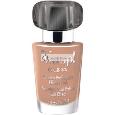 PUPA Milano Vamp! Illatos Gel Hatású Körömlakk 310 Drama Nude, 9ml