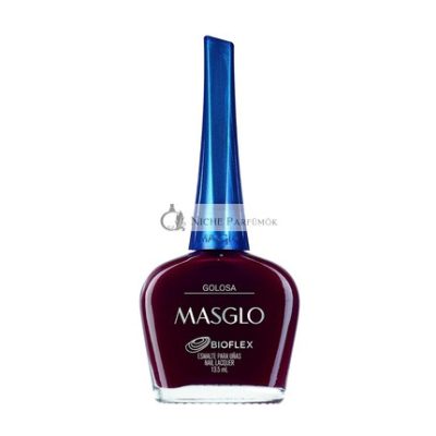 MASGLO Körömlakk Piros Golosa/Játékos, 15 ml