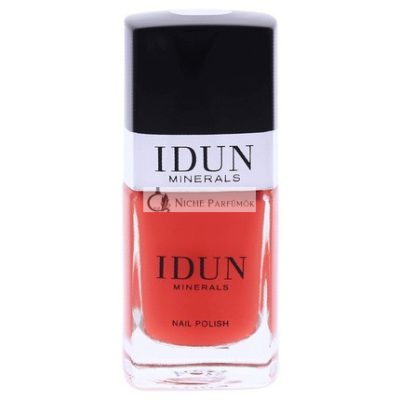 IDUN Minerals Körömlakk Vitaminokkal és Édes Mandulaolajjal 10,5ml Karneol Narancs