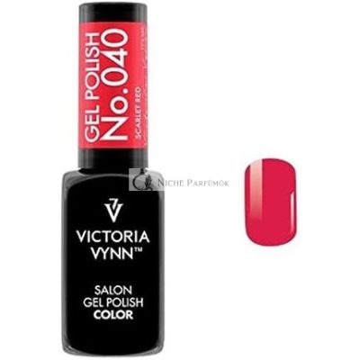Victoria Vynn Gél Lakk No. 040 Skarlátvörös, 7.3ml