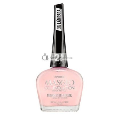 MASGLO GEL EVOLÚCIÓ Körömlakk Gél Hatás UV/LED Lámpa Nélkül, Akár 12 napig, 15 ml