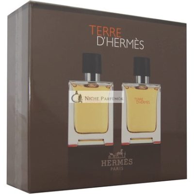 Hermes Terre Eau de Toilette Spray, 2 x 50ml