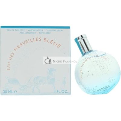 Hermès Eau Des Merveilles Bleue Utántöltős Eau De Toilette 30ml