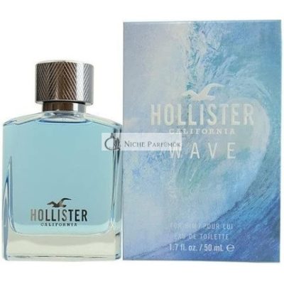 Hollister Wave Eau de Toilette férfiaknak, 50ml