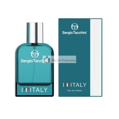 Sergio Tacchini I Love Italy EDT Eau De Toilette férfiaknak, 30ml/50ml/100ml