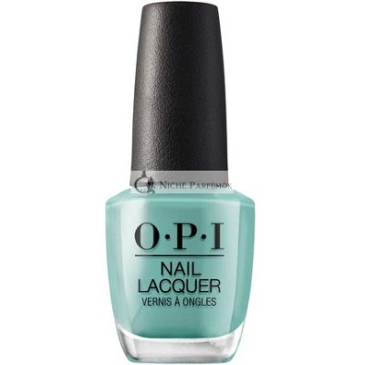 OPI Körömlakk 7 Napos Tartósság Chip Ellenálló és Gyorsan Száradó Zöld Körömlakk, 15ml