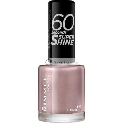 Rimmel 60 Seconds Super Shine Körömlakk Ethereal Nude, 8ml