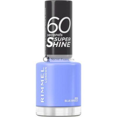 Rimmel 60 Másodperces Körömlakk 856 Kék Szellő Körömszín Gyűjtemény