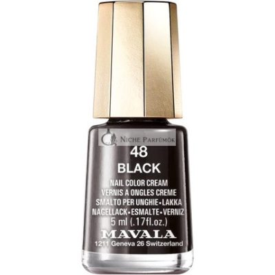 Mavala Körömlakk 48 Fekete, 5ml