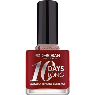 Deborah Milano 10 Napos Hosszantartó Körömlakk 161 Sötét Vörös