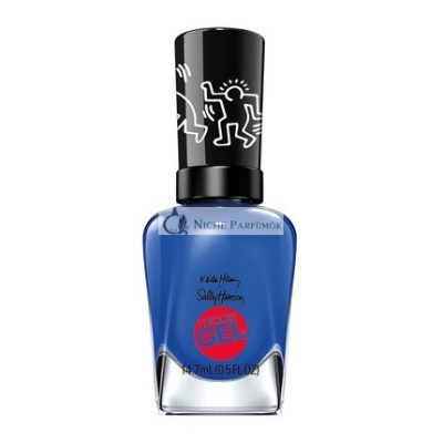 Sally Hansen Miracle Gel Keith Haring Kollekció Körömlakk Draw Blue In, 15 ml