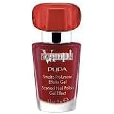 Pupa Vamp! Illatos Gél Hatású Körömlakk 204 Szenvedélyes Piros, 5ml