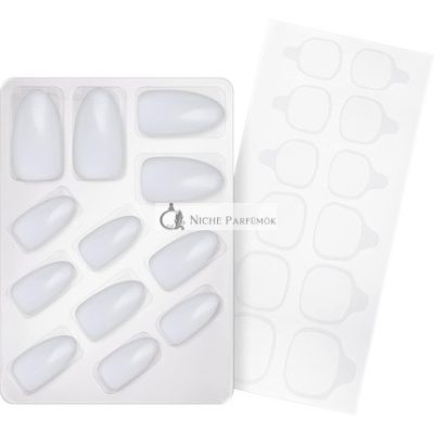 Essence Körömstílus Köröm Művészeti Készlet 15 Keep It Basic White Intenzív Szín Fényes - 12 db