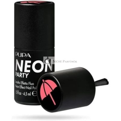 Pupa Neon Party Fluorescent Effect Körömlakk 900 A Tengerparti Rózsaszín