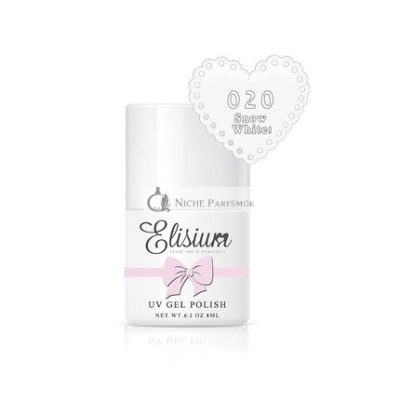 Elisiumuv Gel Polish Hybrid Körömlakk 020 Snow White, 8ml