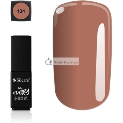 Roxie Cosmetics Silcare Leoldható Hybrid Gél Manikűr Gél 4.5g Szín 134