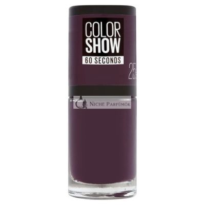 Gemey Maybelline Colorshow Körömlakk 25 Plum It Up Sötét Lila