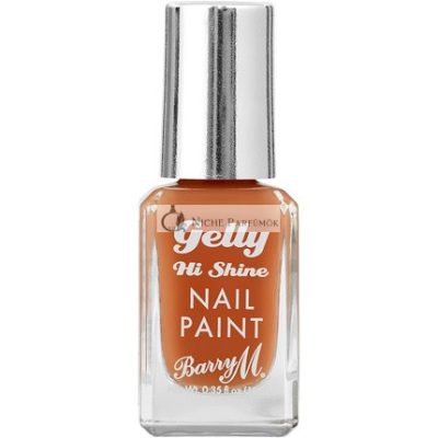 Barry M Gelly Körömlakk Narancs Gyömbér Barack Torta, 10ml