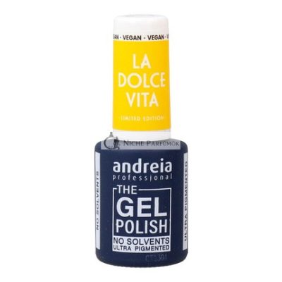 Andreia Dolce Vita DV4 Kanári Sárga Körömlakk, 10.5ml