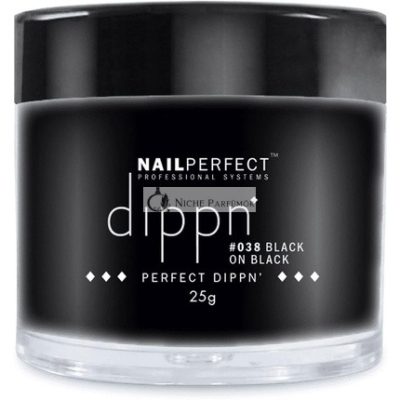 Nail Perfect Dippn Fekete 25 g