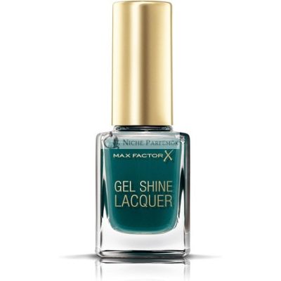 Max Factor Gel Shine Körömlakk 45 Gleaming Teal, 11ml