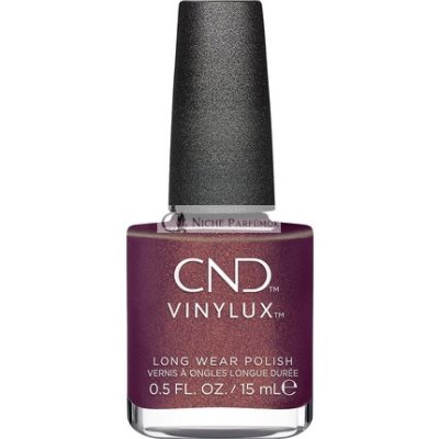 CND Vinylux Körömlakk Purplexity No. 474 Lila Csillogással
