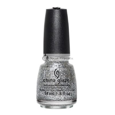 China Glaze Star Hopping Kollekció Ezüst Kiválóság Körömlakk