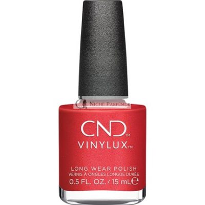 CND Vinylux Körömlakk Dragon Slay All Day No. 482 Piros Csillám