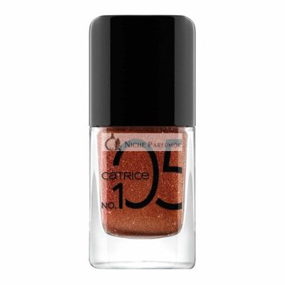 Catrice ICONAILS Gel Lakk No. 105 Rusty Rust, Hosszan tartó és fényes vegan körömlakk, 10,5ml