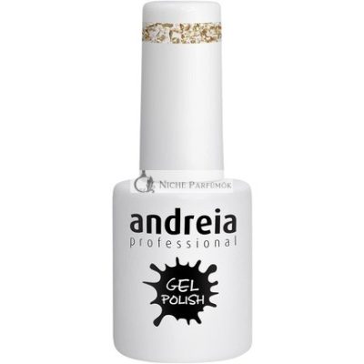 Andreia Félig tartós Körömlakk 253 Arany, Ezüst, Fekete