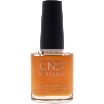 CND Vinylux Hosszú Tartó Körömlakk Nincs Lámpa Szükséges, 15ml Narancs Gypsy