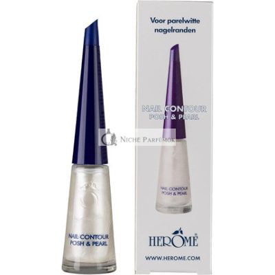 Herome Tökéletes Köröm Kontúr 'Pompás és Gyöngyház' Erősítő Hatású Körömlakk 10ml