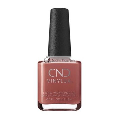 CND Vinylux Hosszantartó Barna Körömlakk Gélszerű Fény és Chip Ellenálló Szín Terracotta Álmok, 15ml