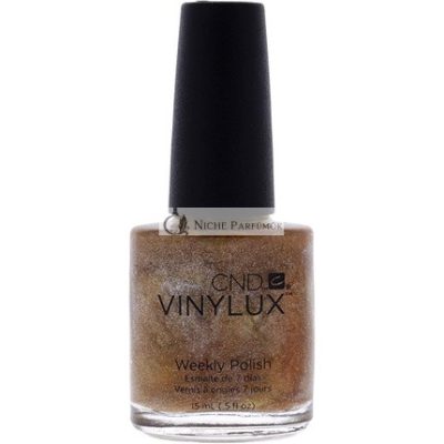 CND Vinylux Hosszan Tartó Körömlakk Lámpa Nélkül 15 ml Sárga Bronz Gomb