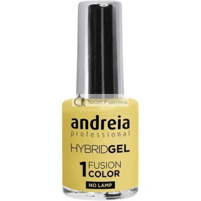 Andreia Professzionális Hibrid Zselés Körömlakk Fusion Color H59 Sárga - 2 Lépés, Lámpa Nélkül, Hosszan Tartó, Könnyen Eltávolítható