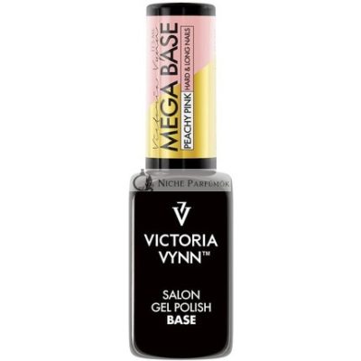 Victoria Vynn Mega Base Gél Lakk Őszibarack Rózsaszín 8ml