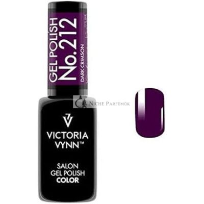 Victoria Vynn Gél Lakk Körömlakk No. 212 Sötét Vörös