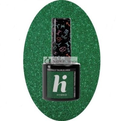 Hi Hybrid Zodiac Hibrid Körömlakk No. 454 Emerald Taurus, 5ml