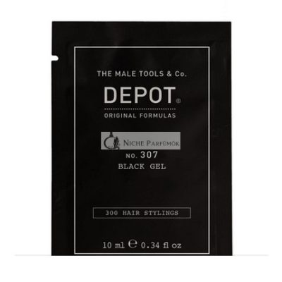 Depot Nr. 307 Fekete Gél, 10 ml