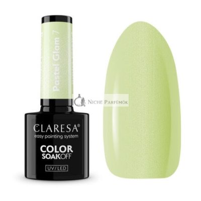 CLARESA Hybrid Körömlakk PASTEL GLAM 7, 5g