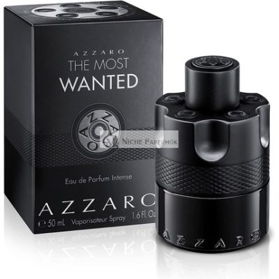 Azzaro The Most Wanted Intense Spicy Fougere Fragrance Perfume For Men, 50ml