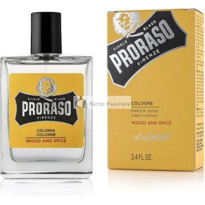 Proraso Wood and Spice Cologne, 100ml