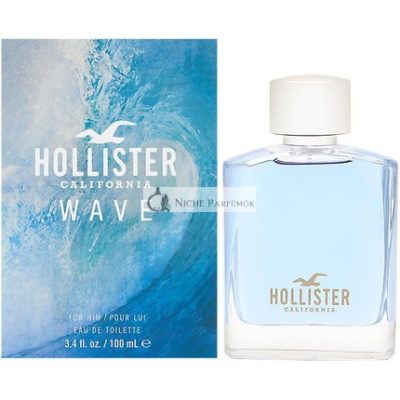 Hollister Wave Eau de Toilette Férfiaknak, 100ml