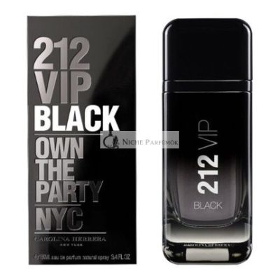 Carolina Herrera 212 VIP Black Férfi 100ml Eau de Toilette