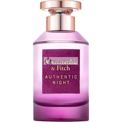 Abercrombie & Fitch Authentic Night Nőknek Eau de Parfum, 100ml