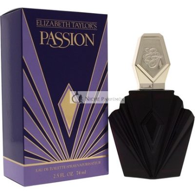Elizabeth Taylor Passion EDT Spray Nőknek, 74 ml