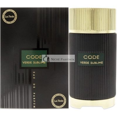 Khadlaj Code Verde Sublime EDP Spray Unisex, 100ml