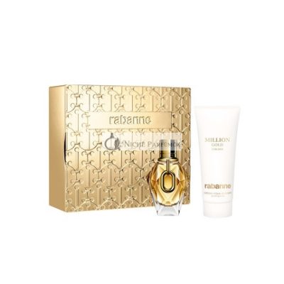 Paco Rabanne Million Gold Női Eau De Parfum 50ml és Testápoló 100ml